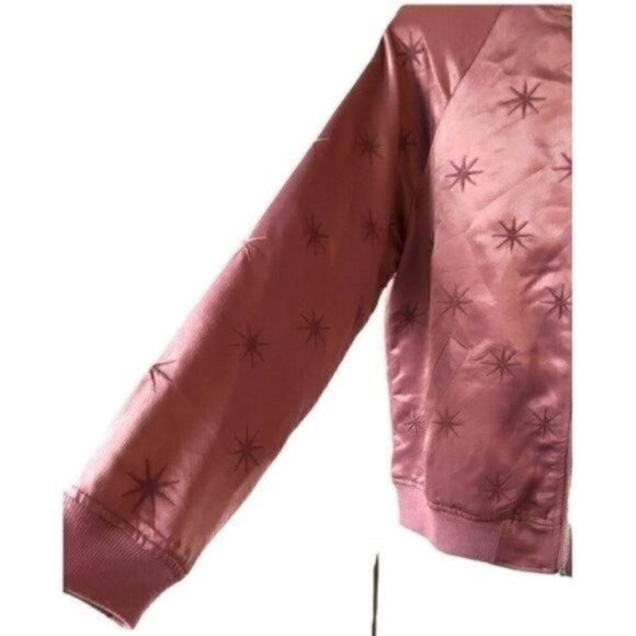 Ballet Core Honey Punch Silky Cardigan Jacket Mauve Women’s Size Medium Spring - Picture 4 of 12